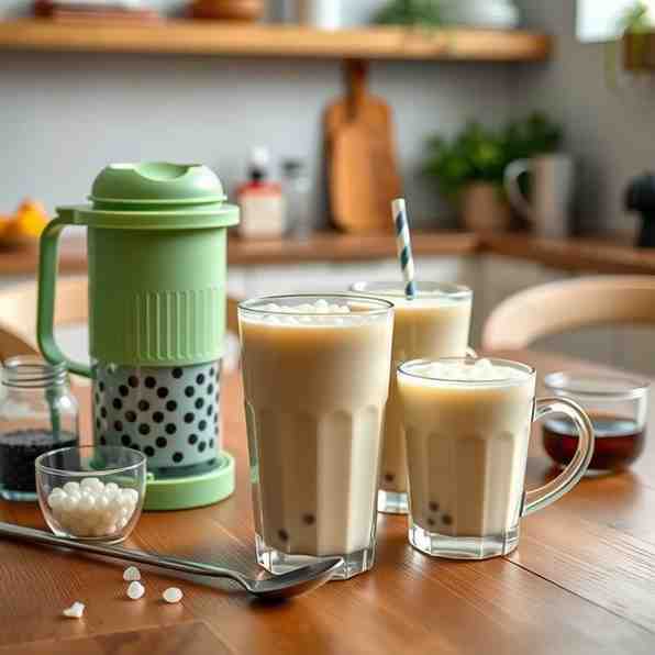 Make Milk Tea at Home - Bubble Tea